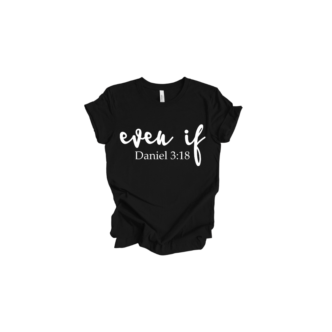 Even If-White Letters