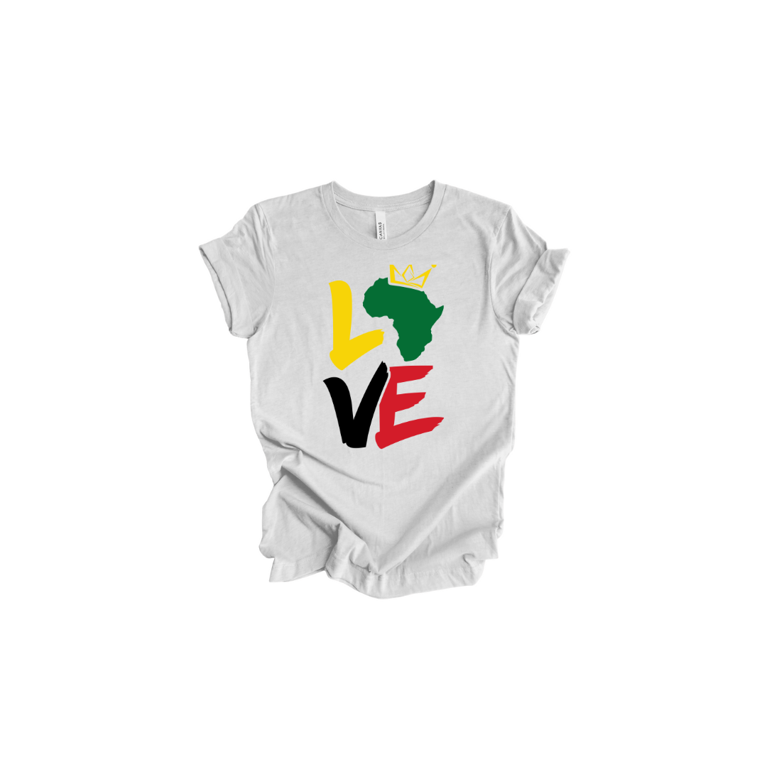 Black History Love T-Shirt