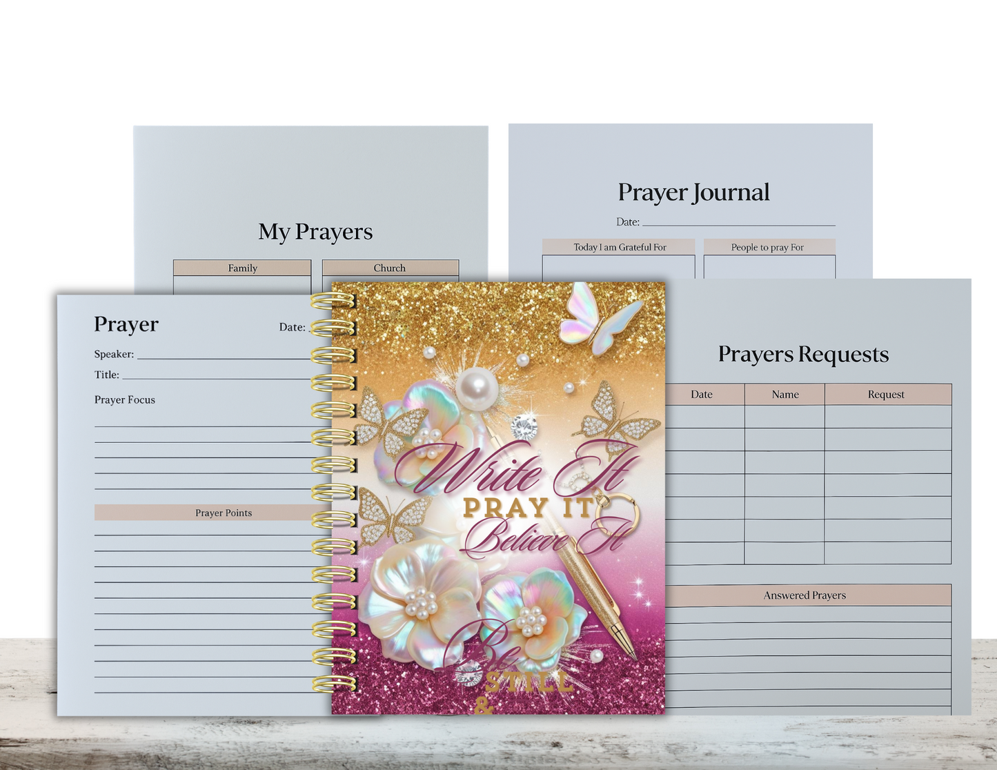Write It, Pray It, Believe It Journal