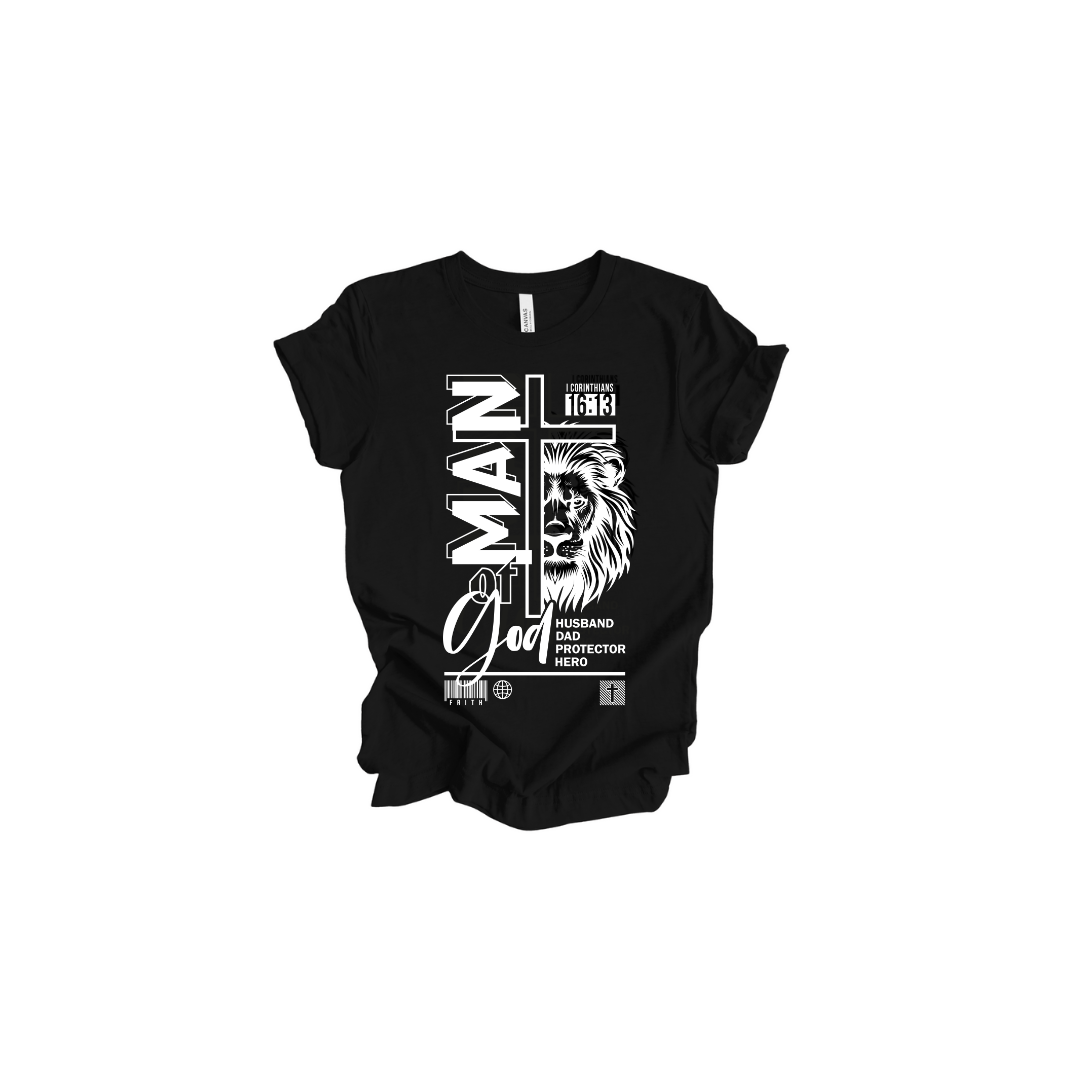 1 Corinthians 16:13 Man of God T-Shirt