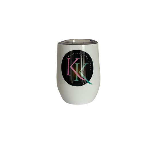 12oz Stainless Steel Wine Tumbler